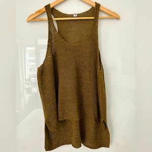 ONLY brand tank top/cover up